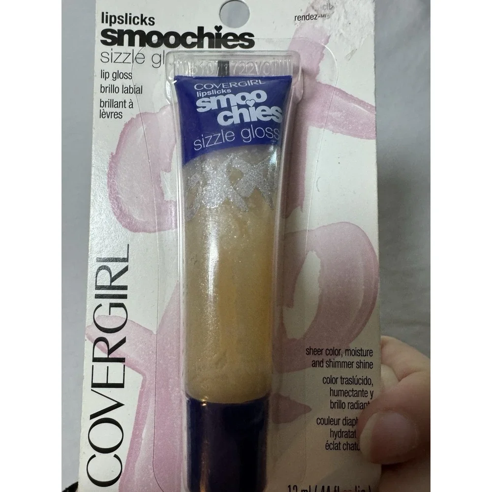 Covergirl Smoochies Sizzle Lip Gloss Sheer Shimmer #510 Blind Date Discontinued